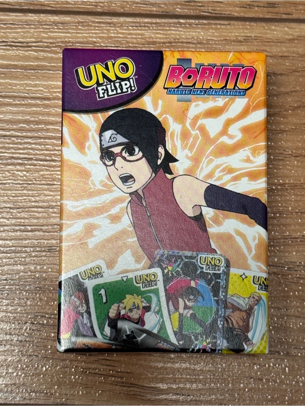 Brand new McDonald’s Uno Flip - Boruto